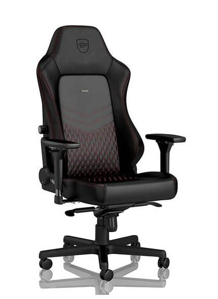 La sedia per videogiocatori Noblechairs Hero è un marchio di qualità in sé, il modello di classe che si può acquistare.
